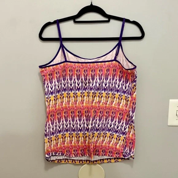 Arizona Jean Company Pink and Purple Tank Top - Picture 4 of 5